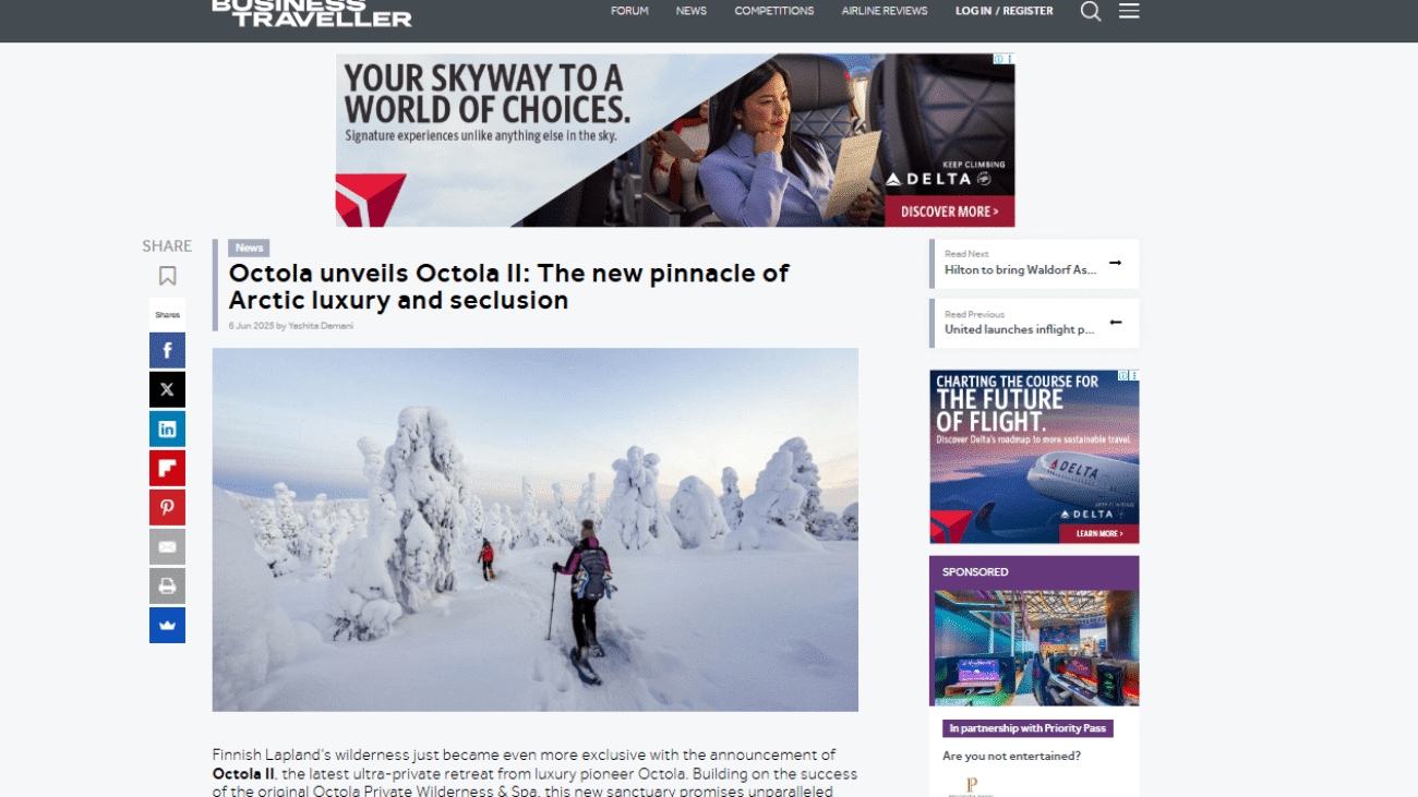 The new pinnacle of Arctic luxury and seclusion
