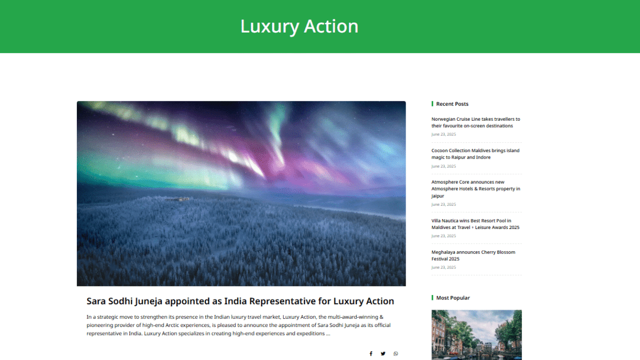 luxary action