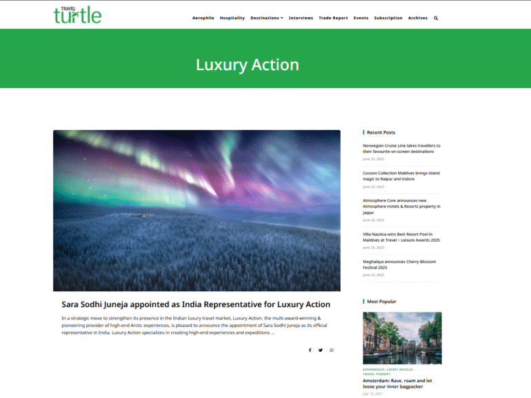 luxary action